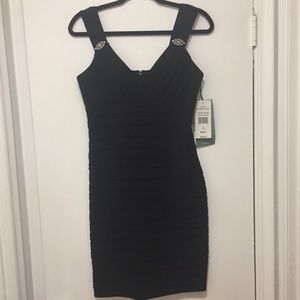 NWT Scarlet Nite black dress.